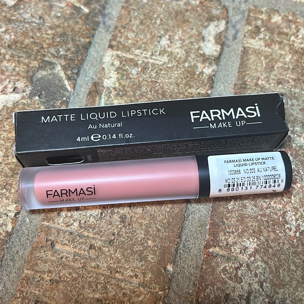 Farmasi Matte Liquid Lipstick Au Natural